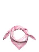 Linen Blend Scarf Accessories Scarves Lightweight Scarves Pink Gina Tr...