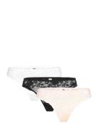 Brief Thong Reg Iris Lace Back G-streng Undertøj Multi/patterned Linde...