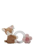 Little Dutch Ring Rattle Deer Fairy Garden Toys Baby Toys Rattles Pink...
