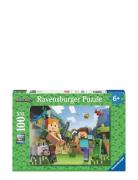 Minecraft 100P Toys Puzzles And Games Puzzles Classic Puzzles Multi/pa...