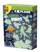 Glowing Dinos Toys Experiments And Science Multi/patterned SES Creativ...