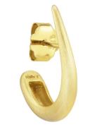 Big Orbis Drop Stud Accessories Jewellery Earrings Single Earring Gold...