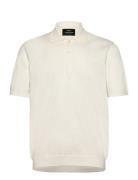 Tight Cotton Tristan Knit Ss Tops Knitwear Short Sleeve Knitted Polos ...