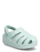 Flip-Flops Velcro Straps Shoes Summer Shoes Sandals Green Mango