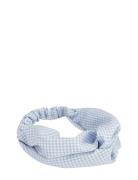 Checkered Hair Band Accessories Hair Accessories Hair Band Blue SUI AV...