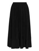 Fayeiw Skirt Skirts Maxi Skirts Black InWear