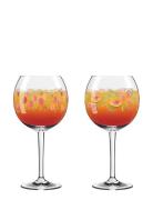 Summer Breeze Cocktail Glass 2-P No: 3 & 4 Home Tableware Glass Cockta...
