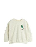 Bird Emb Neps Sweatshirt Tops Sweatshirts & Hoodies Sweatshirts Cream ...