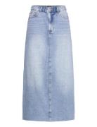 Skirt Tanja Skirts Knee-length & Midi Skirts Blue Lindex