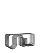 Curva Bænk Home Furniture Chairs & Stools Stools & Benches Black AYTM