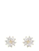 Nisi Flower Ear Accessories Jewellery Earrings Studs Gold SNÖ Of Swede...