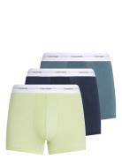 Trunk 3Pk Boxershorts Multi/patterned Calvin Klein