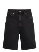 Galaxy Denim Shorts Bottoms Shorts Denim Black Weekday