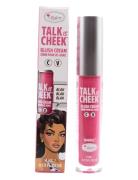 Talk Is Cheek Cream Blush Babble Læbefiller Nude The Balm