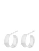 Mini Saga Earrings Accessories Jewellery Earrings Hoops Silver Pernill...