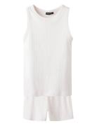 Nlfnomina Sl Night Set Pyjamassæt White LMTD