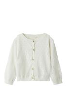 Nmfgliva Ivo Ls Knit Card Lil Tops Knitwear Cardigans White Lil'Atelie...