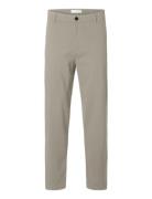 Slh172-Slim Tape Lorent Flex Pants Noos Bottoms Trousers Formal Beige ...