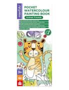 Pocket Watercolouring Book - Animal Friends Toys Creativity Drawing & ...