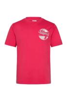Graphic T-Shirt Tops T-Kortærmet Skjorte Red GANT