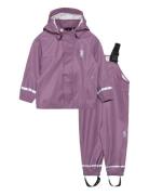 Lwjivan 200 - Pu Rain Set Outerwear Rainwear Rainwear Sets Purple LEGO...