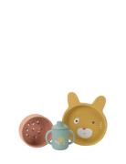 Toddler Dish Set 3 Pcs - Trois Petits Lapins Home Meal Time Dinner Set...