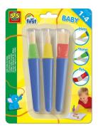My First - 3 Safe Baby Brushes Toys Creativity Drawing & Crafts Drawin...