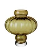 Balloon Vase 02 Home Decoration Vases Khaki Green LOUISE ROE
