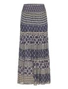 Diamondll Maxi Skirt Skirts Maxi Skirts Navy Lollys Laundry