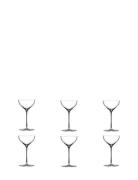 Nick & Nora Glas Kyoto Bar 19Cl. 6 Stk Home Tableware Glass Cocktail G...