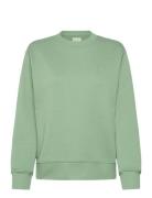 Shield C-Neck Sweat Tops Sweatshirts & Hoodies Sweatshirts Green GANT