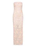 Flower Mesh Tube Dress Dresses Bodycon Dresses Pink ROTATE Birger Chri...