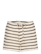 Crochet Shorts Bottoms Shorts Casual Shorts Cream Gina Tricot