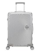 Soundbox Alu Spinner 68 Bags Suitcases Silver American Tourister
