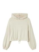 Nkfkathlin Nreg Sh Ls Top Wh Tops Sweatshirts & Hoodies Hoodies Cream ...