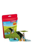 Schleich Pocket Set Camping Adventure With Kim Toys Playsets & Action ...