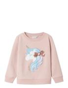 Nmfkisa Sweat Unb Tops Sweatshirts & Hoodies Sweatshirts Pink Name It