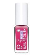Minilack Oxygen Färg A806 Neglelak Makeup Pink Depend Cosmetic