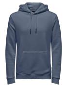 Onsceres Hoodie Sweat Noos Tops Sweatshirts & Hoodies Hoodies Blue ONL...