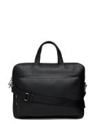 Micro Pebble Slim Briefcase 36 Computertaske Taske Black Calvin Klein