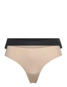 Performance Thong 2P G-streng Undertøj Multi/patterned Björn Borg