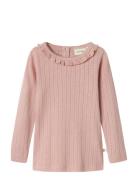 Nmfrachel Nis Ls Slim Top Lil Noos Tops T-shirts Long-sleeved T-Skjort...