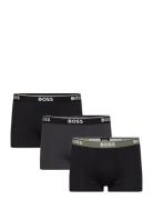 Trunk 3P Power Boxershorts Black BOSS