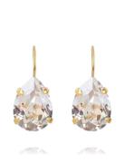 Mini Drop Clasp Earrings Gold Ørestickere Smykker Gold Caroline Svedbo...