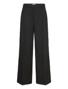 Pleated High Waist Wide Leg Suiting Trousers Bottoms Trousers Wide Leg...