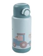 Insulated Bottle Tiny Farm Blue 340 Ml Home Meal Time Multi/patterned ...