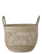 Kurv, Natur, Søgræs Home Storage Storage Baskets Beige Bloomingville