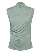 Rwbiarritz Sl Regular Top Tops T-shirts & Tops Sleeveless Green Rosemu...