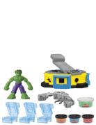 Play-Doh Marvel Hulken Smash & Squish-Lekset Toys Playsets & Action Fi...