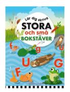 Lär Dig Skriva Stora Och Små Bokstäver Toys Creativity Drawing & Craft...